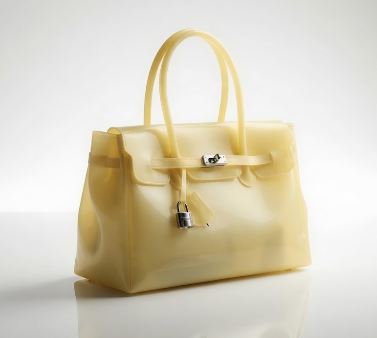 JELLO TOTE ROSE | LE SAC JELLY FIRKIN VIRAL