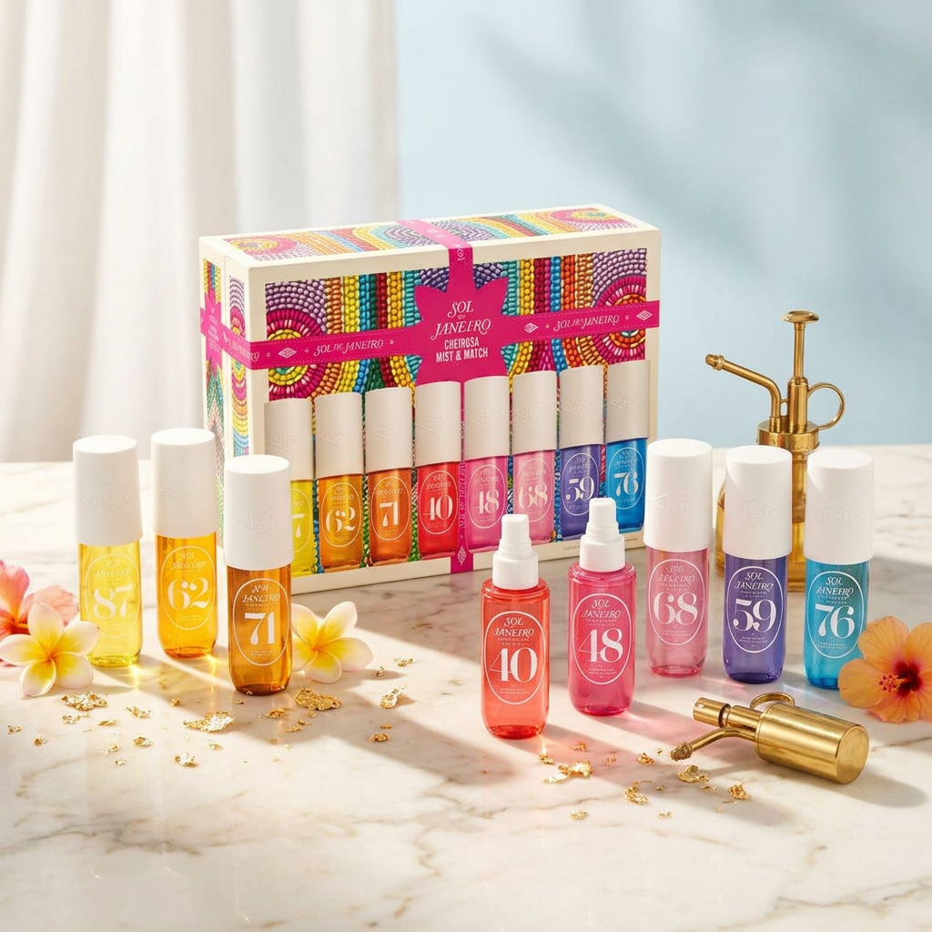 Sol de Janeiro – Coffret Cadeau 8 Brumes Corps & Cheveux 90 ml