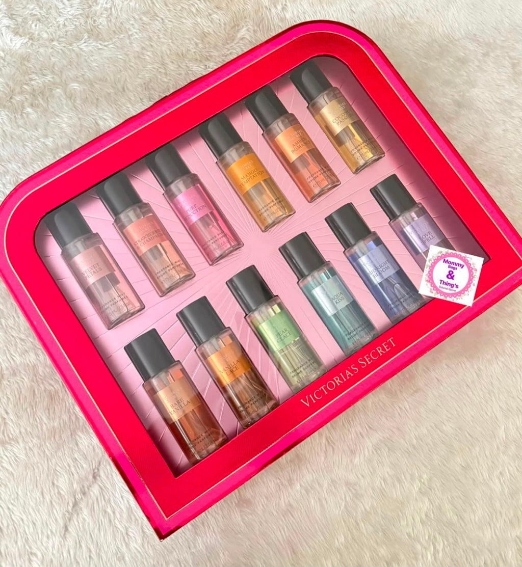Coffret 12 mini brumes